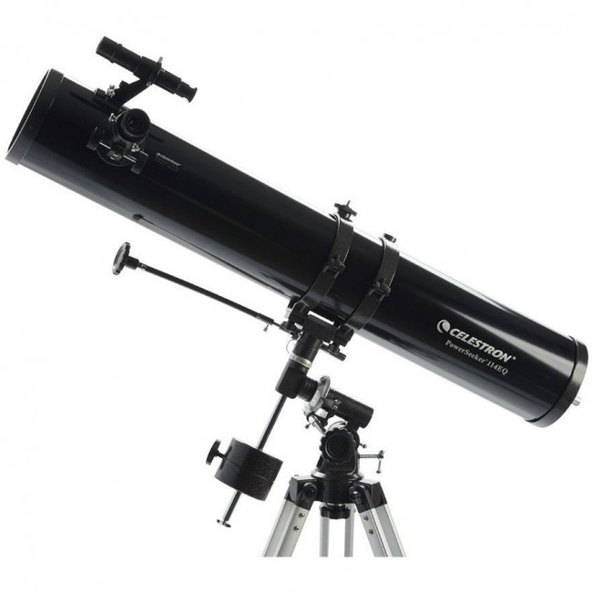 Celestron PowerSeeker 114EQ Refractor 45x Black