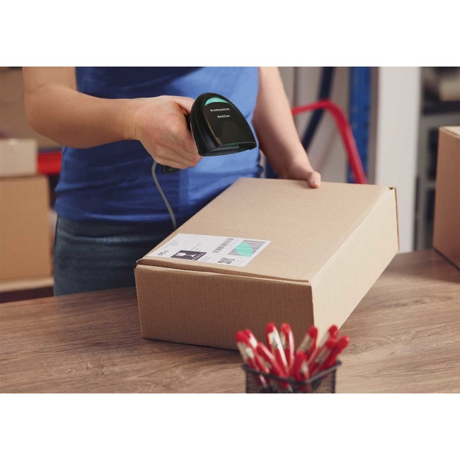 Datalogic QD2220-BKK1 barcode reader Handheld bar code reader 1D LED Black Datalogic QD2220-BKK1 barcode reader Handheld bar code reader 1D LED Black