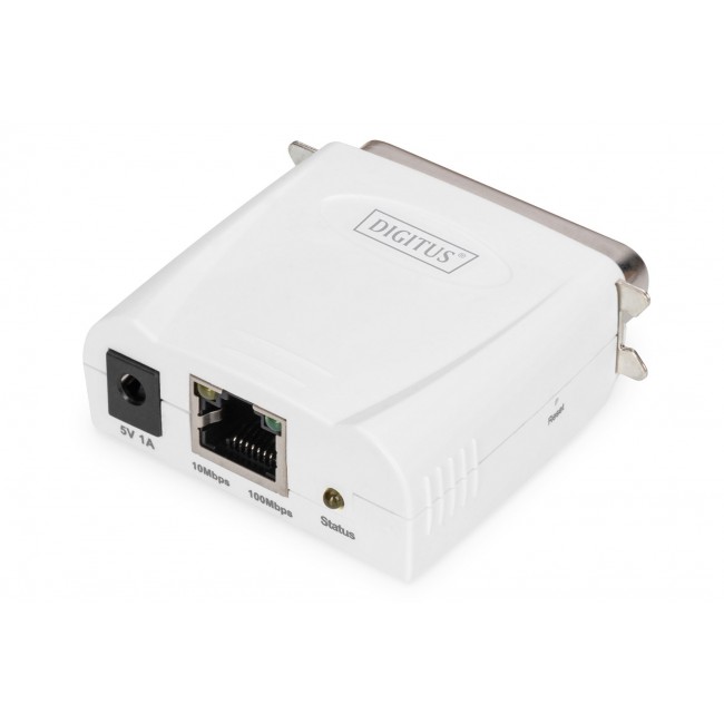 Print Server 1x Parallel Port (Centr. 36) / RJ45 Print Server 1x Parallel Port (Centr. 36) / RJ45