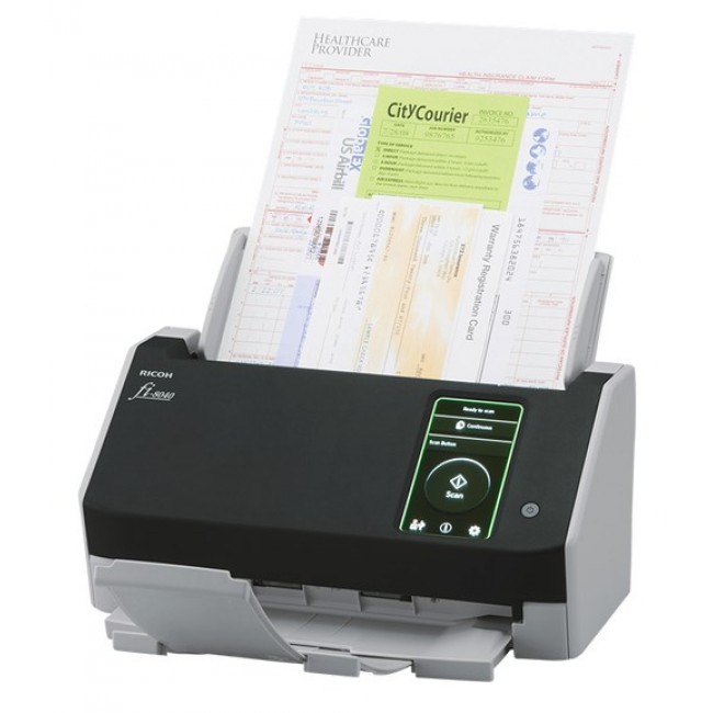 Ricoh fi-8040 ADF + Manual feed scanner 600 x 600 DPI A4 Black, Grey