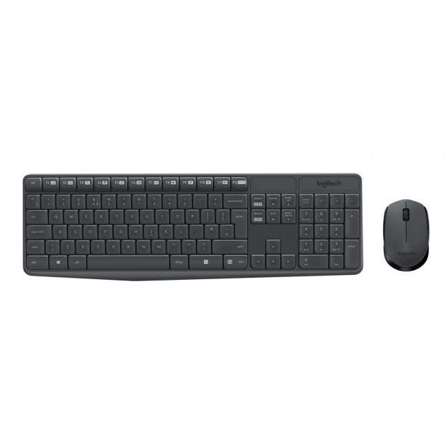 Logitech MK235 - tastatur og mus-sat - Logitech MK235 - tastatur og mus-sat -