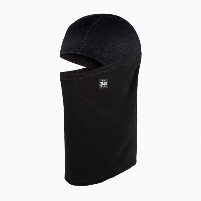 BUFF Tech Fleece Hinged Balaclava Solid, Black