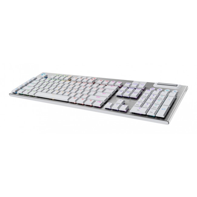 Logitech G G915 X Lightspeed keyboard Gaming USB + RF Wireless + Bluetooth QWERTY US International White