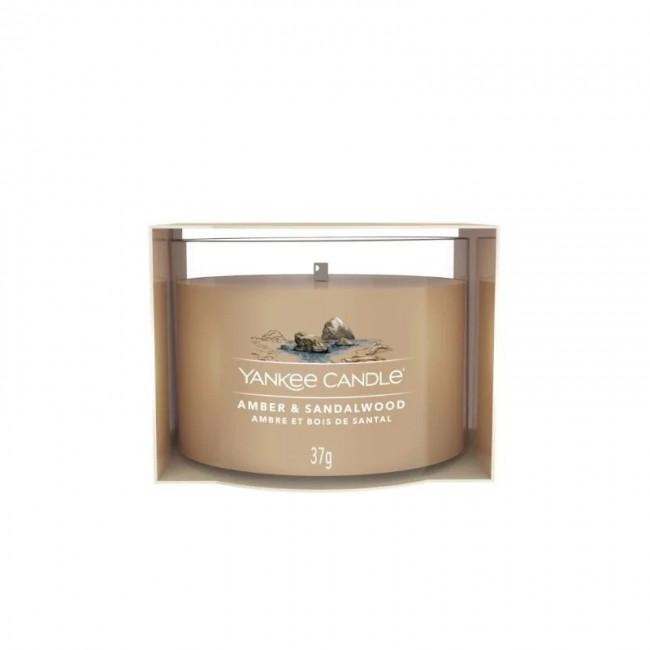 Scented Candle YANKEE CANDLE AMBER & SANDALWOOD 37 g mini