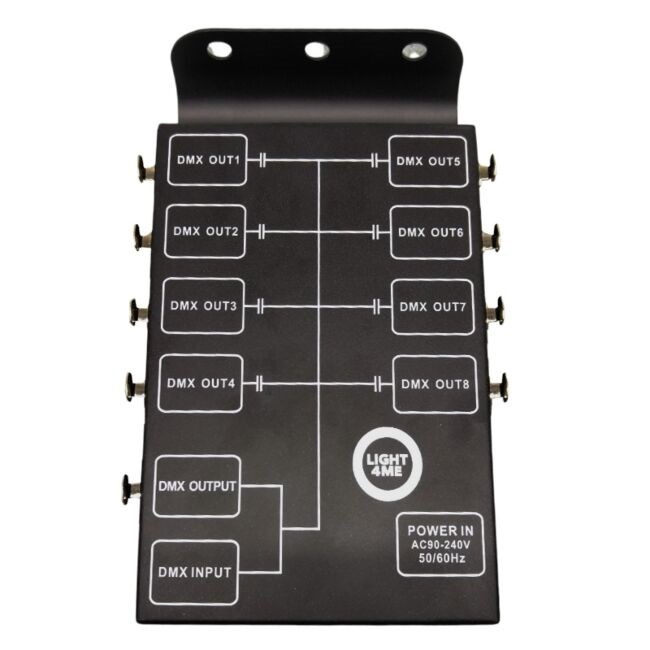 LIGHT4ME XSPLIT 8 DMX signal splitter