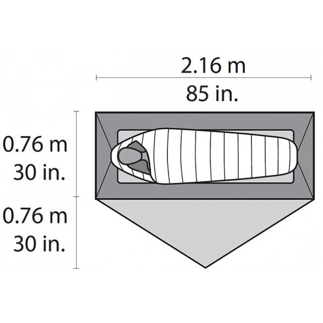 MSR Hubba NX Tent Dome tent 1 person(s) Grey MSR Hubba NX Tent Dome tent 1 person(s) Grey