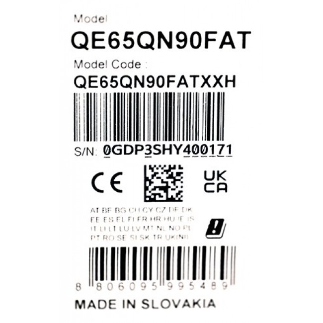Samsung QN90F QE65QN90FAT 165.1 cm (65 Samsung QN90F QE65QN90FAT 165.1 cm (65