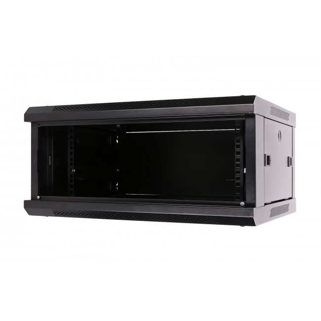 Extralink Rackmount cabinet 4U 600x450 Black wall mounted