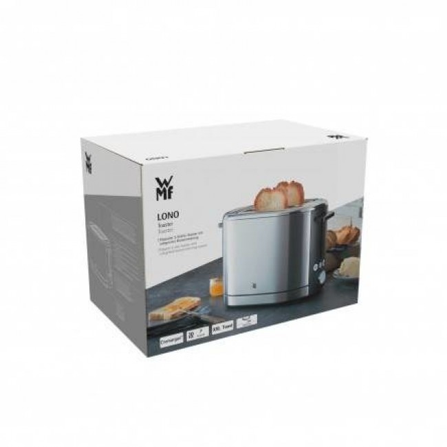 WMF Bueno Pro 6 2 slice(s) 870 W Black, Silver