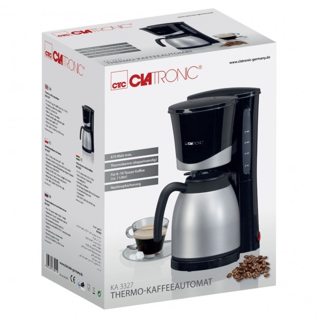 Clatronic KA 3327 Fully-auto Drip coffee maker Clatronic KA 3327 Fully-auto Drip coffee maker