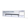 Gembird MS-TABLE2-01 monitor mount / stand Desk Black
