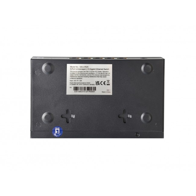 LevelOne 5-Port Unmanaged 2.5-Gigabit Ethernet Switch