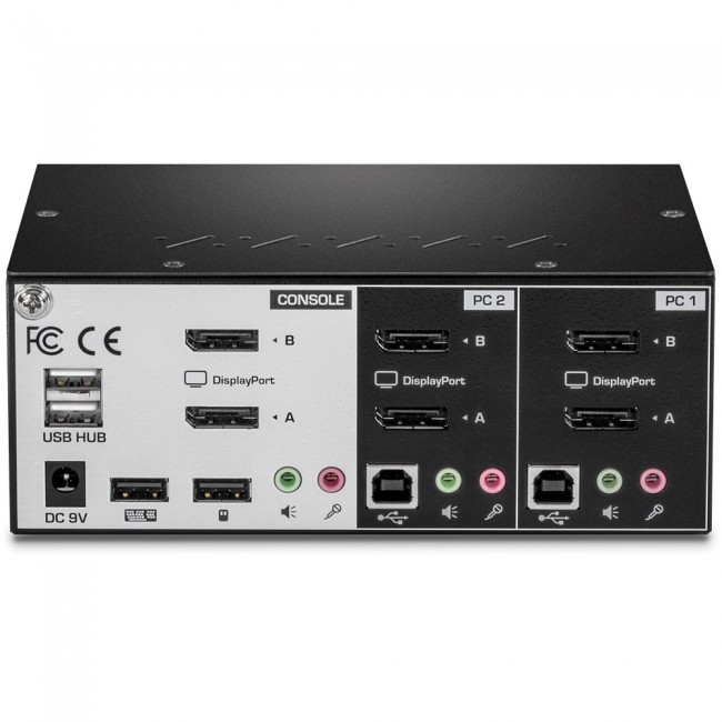 Trendnet TK-240DP KVM switch Black Trendnet TK-240DP KVM switch Black