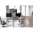 Neomounts DS60-600BL2-1 Triple monitor arm 10-32 Neomounts DS60-600BL2-1 Triple monitor arm 10-32