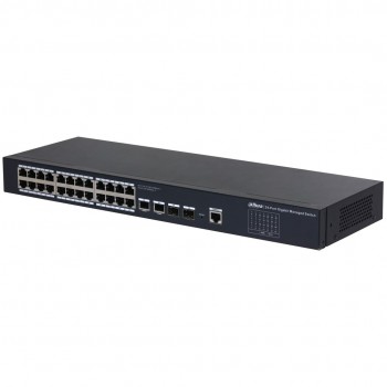Dahua Technology SG4028 Managed L2 Gigabit Ethernet (10/100/1000) Black