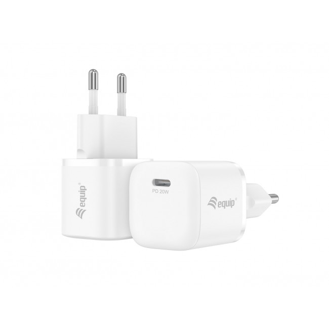 Equip 1-Port 20W USB-C PD Charger, 25pcs/pack Equip 1-Port 20W USB-C PD Charger, 25pcs/pack