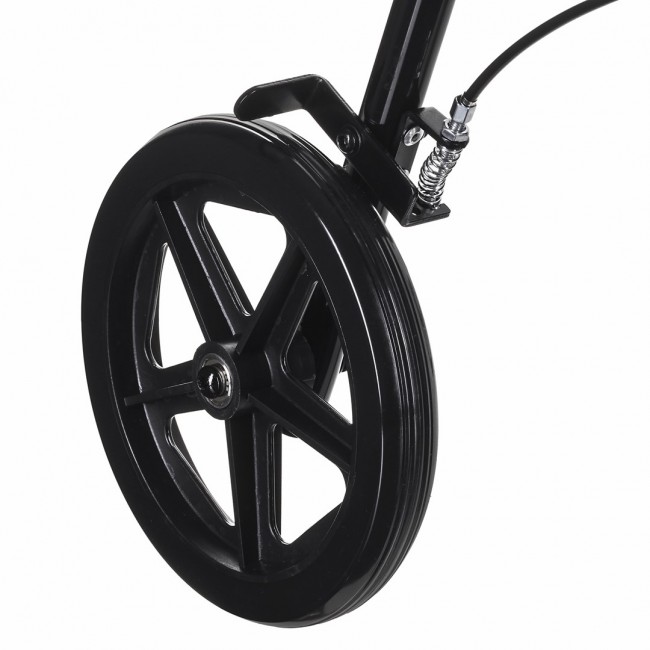 Lightweight aluminium four-wheel rehabilitation walker CH100AM Lightweight aluminium four-wheel rehabilitation walker CH100AM