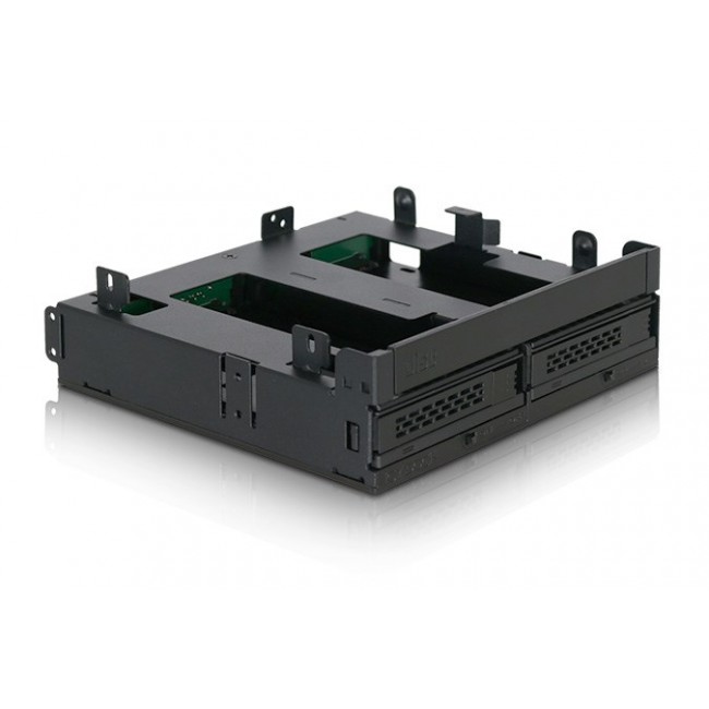 Icy Dock MB732SPO-B drive bay panel Black