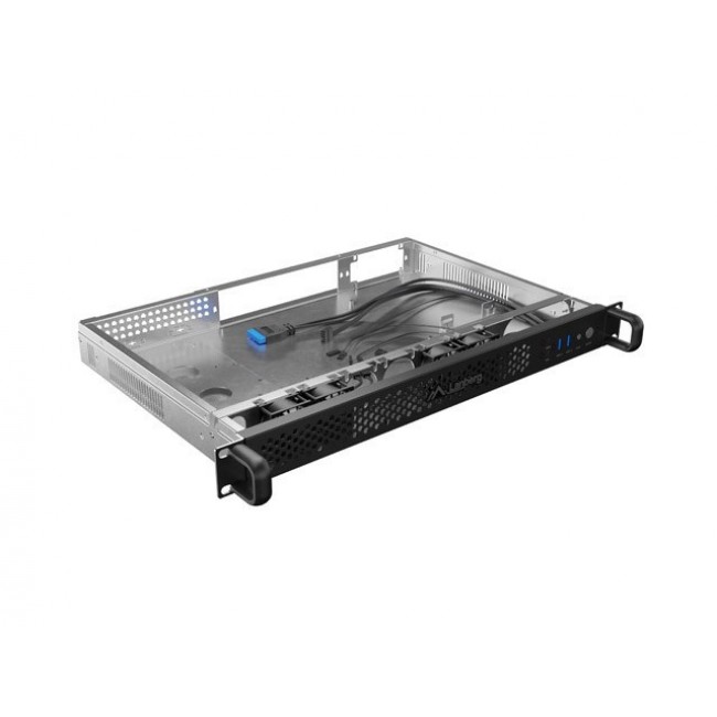 Lanberg SC01-3001-10B modular server chassis Rack (1U) 0 GB