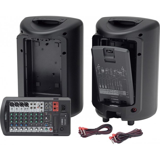 Yamaha Stagepas 600BT Freestanding Public Address (PA) system 640 W Black Yamaha Stagepas 600BT Freestanding Public Address (PA) system 640 W Black