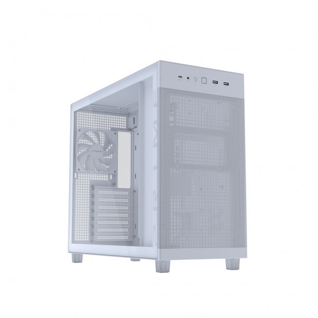 ASUS PRIME AP303 TG White Midi Tower