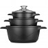 Smile MGK-18 soup pot Black Aluminium