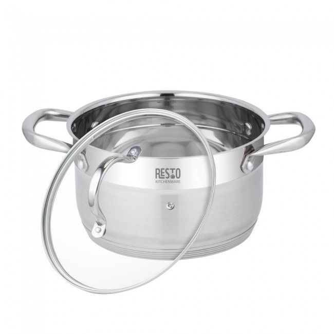 Resto Kitchenware Rigel 3.6 L Round Stainless steel Resto Kitchenware Rigel 3.6 L Round Stainless steel