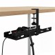Maclean under-desk cable organizer, max load 5kg, black, MC-105 B Maclean under-desk cable organizer, max load 5kg, black, MC-105 B