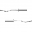REBEL ACTIVE Olympic curl bar 50mm, Olympic barbell 120cm 6kg