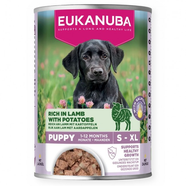 EUKANUBA Life Care Puppy Rich in lamb and potatoes - wet dog food - 400g EUKANUBA Life Care Puppy Rich in lamb and potatoes - wet dog food - 400g