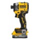 DeWALT DCF860E2T-QW power screwdriver/impact driver 3800 RPM Black, Yellow