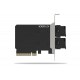Icy Dock MB312M4P-B interface cards/adapter M.2, PCIe