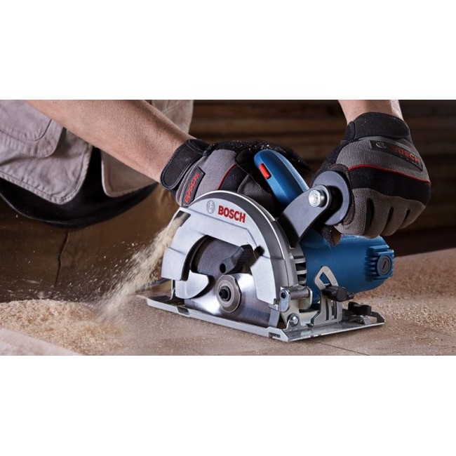 Bosch GKS 600 16.5 cm Black, Blue 5200 RPM 1200 W