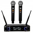 DNA Professional DVS2 - wireless microphone, 2 handheld transmitters + base unit (560 590 MHz)