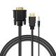 Savio Cl-198 HDMI cable 1.8 m HDMI Type A (Standard) Black