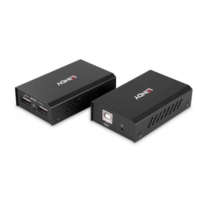 Lindy 100m 2 Port USB 2.0 Cat. 6 Extender Lindy 100m 2 Port USB 2.0 Cat. 6 Extender