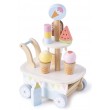 Promis Trolley, wooden ice cream parlor for children