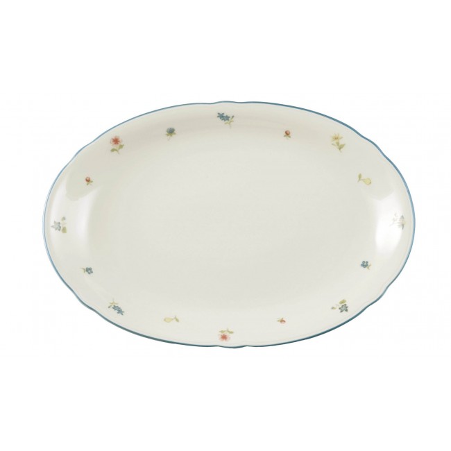 SELTMANN MARIE-LUISE STREUBLUME Oval Serving Plate 31 x 21 cm