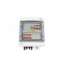 Switchgear attached DCAC hermetic IP65 EMITTER with DC surge arrester Dehn 1000V type 2, 2 x PV string, 2 x MPPT // og. AC Dehn type 2, 20A 3-F