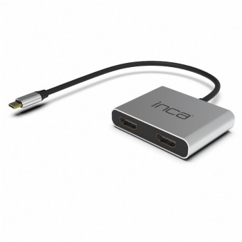 Inca ITPC-4T interface hub USB 3.2 Gen 1 (3.1 Gen 1) Type-C Aluminium
