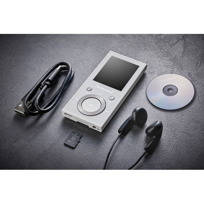 Intenso Video Scooter BT MP3 Player 64 GB Bluetooth 5.0, 1.8