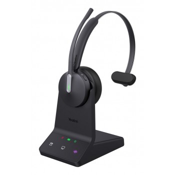 Yealink WH64 Mono UC Headset Wireless Head-band Office/Call center USB Type-C Bluetooth Black
