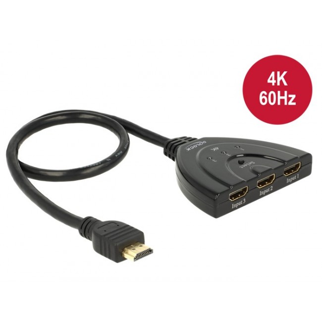 DeLOCK 18600 video switch HDMI DeLOCK 18600 video switch HDMI
