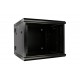 Extralink Rackmount cabinet 9U 600x600 AZH Black wall mounted, swing type Extralink Rackmount cabinet 9U 600x600 AZH Black wall mounted, swing type