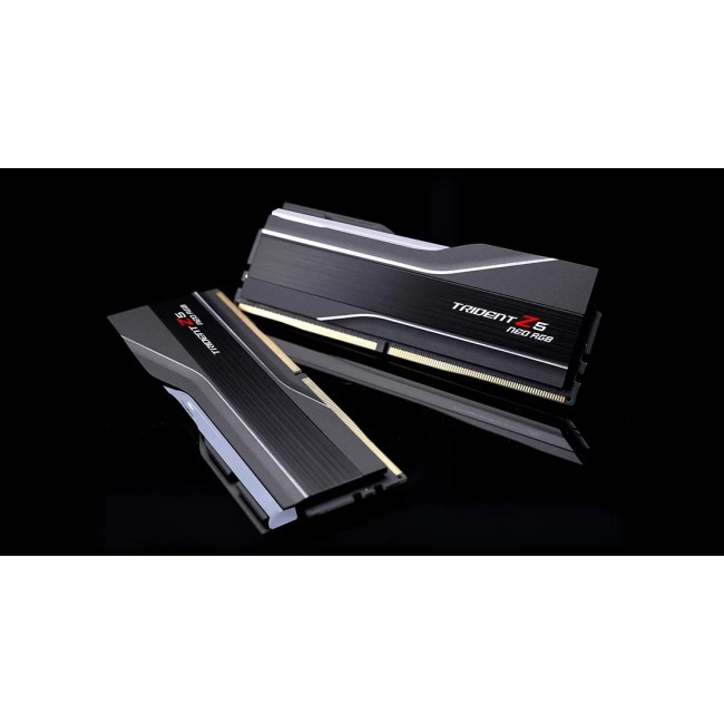 G.Skill Trident Z5 Neo RGB F5-6400J3239F24GX2-TZ5NR memory module 48 GB 2 x 24 GB DDR5 6400 MHz G.Skill Trident Z5 Neo RGB F5-6400J3239F24GX2-TZ5NR memory module 48 GB 2 x 24 GB DDR5 6400 MHz