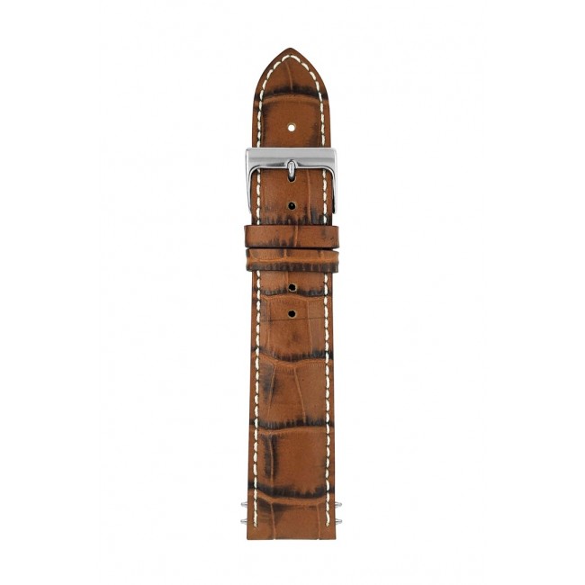 Zeppelin brown leather watch strap, 20 mm Zeppelin brown leather watch strap, 20 mm