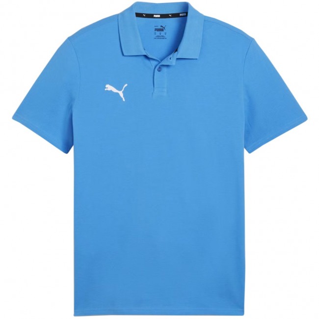 Puma Team Goal Casuals Polo Men's T-Shirt Blue 658605 02 S Puma Team Goal Casuals Polo Men's T-Shirt Blue 658605 02 S
