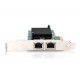 Digitus Gigabit Ethernet PCI Express Card, 2-port