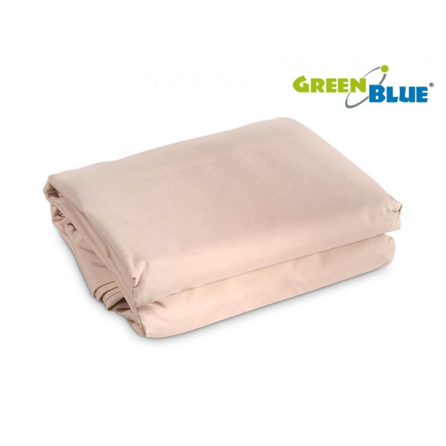 Tail UV polyester 5m triangle creamy hydrophobic surface sunflower GreenBlue GB502