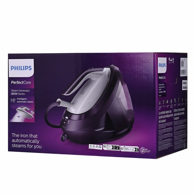 Philips PSG8050/30 steam ironing station 2700 W 1.8 L SteamGlide soleplate Purple Philips PSG8050/30 steam ironing station 2700 W 1.8 L SteamGlide soleplate Purple